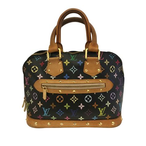 louis vuitton multicolor alma mm|louis vuitton alma sizes.